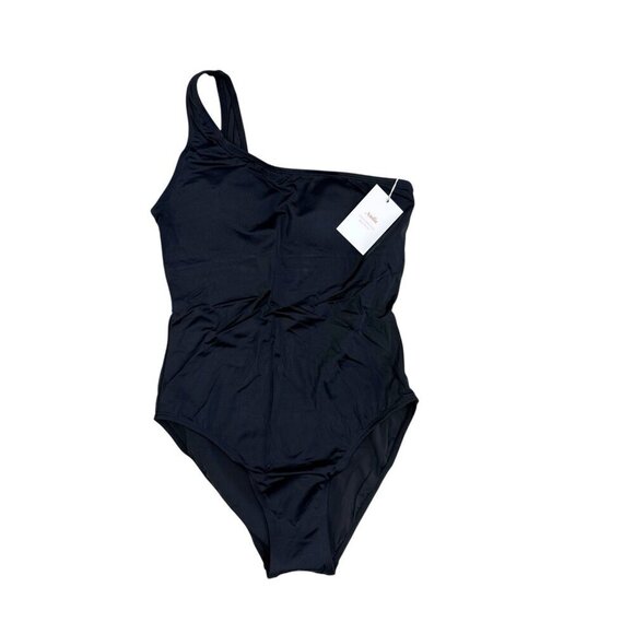 Andie Nantucket Women's M 1 Piece Swimsuit A0171 NWT One Shoulder 9541 - Picture 3 of 15